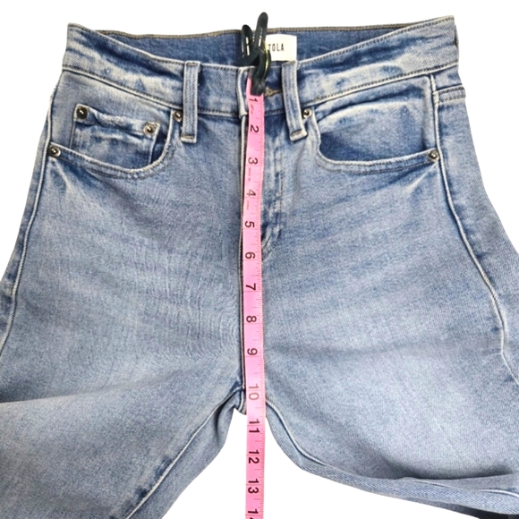 Pistola Sz 25 Lennon High Waist‎ Crop Bootcut Jeans In Bristol - Picture 14 of 16